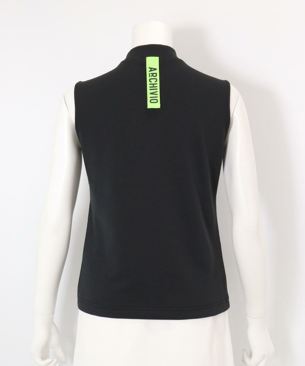 バックテープUVノースリプルオーバー(ブラック)後ろ