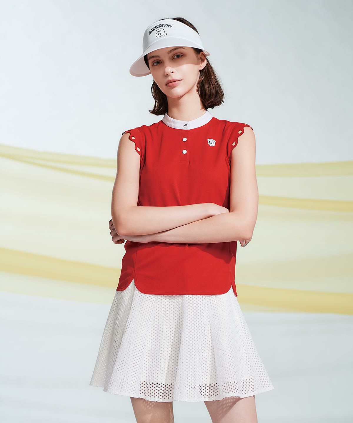 モデル着用画像（ホワイト）