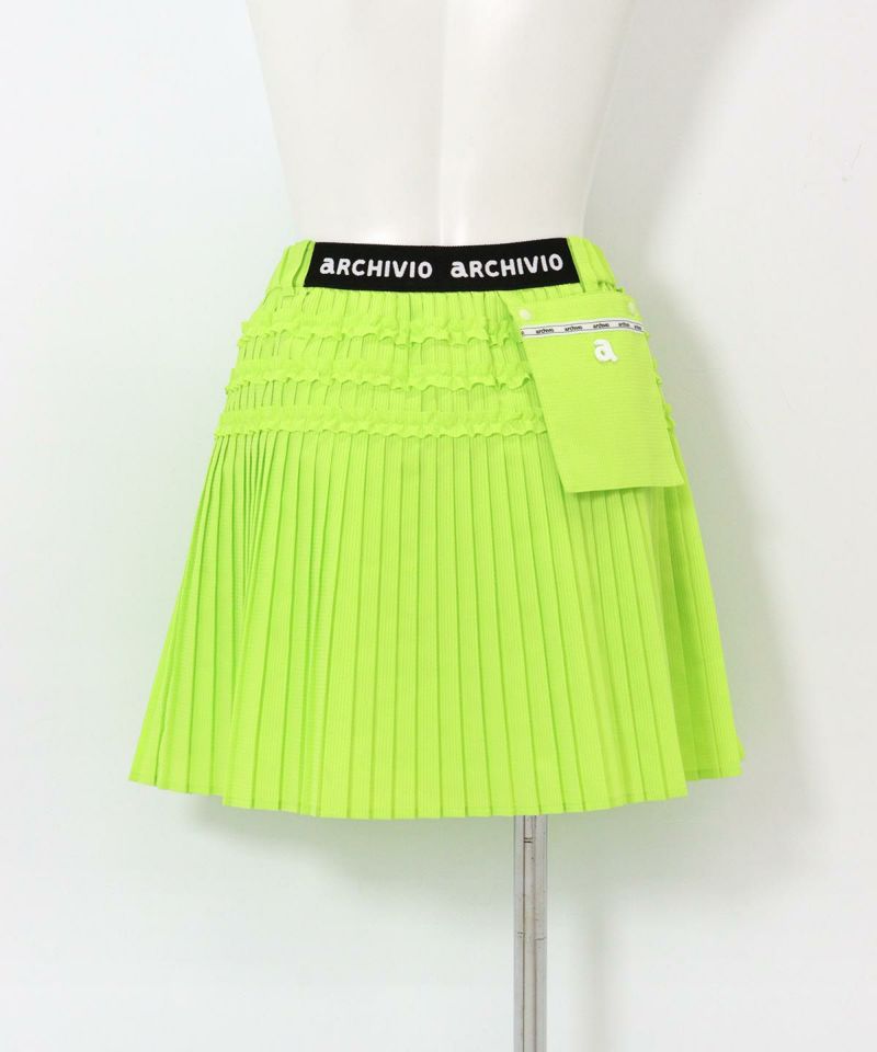 ミニプリーツ撥水通気スカート|アルチビオ - ゴルフウェアや婦人服通販