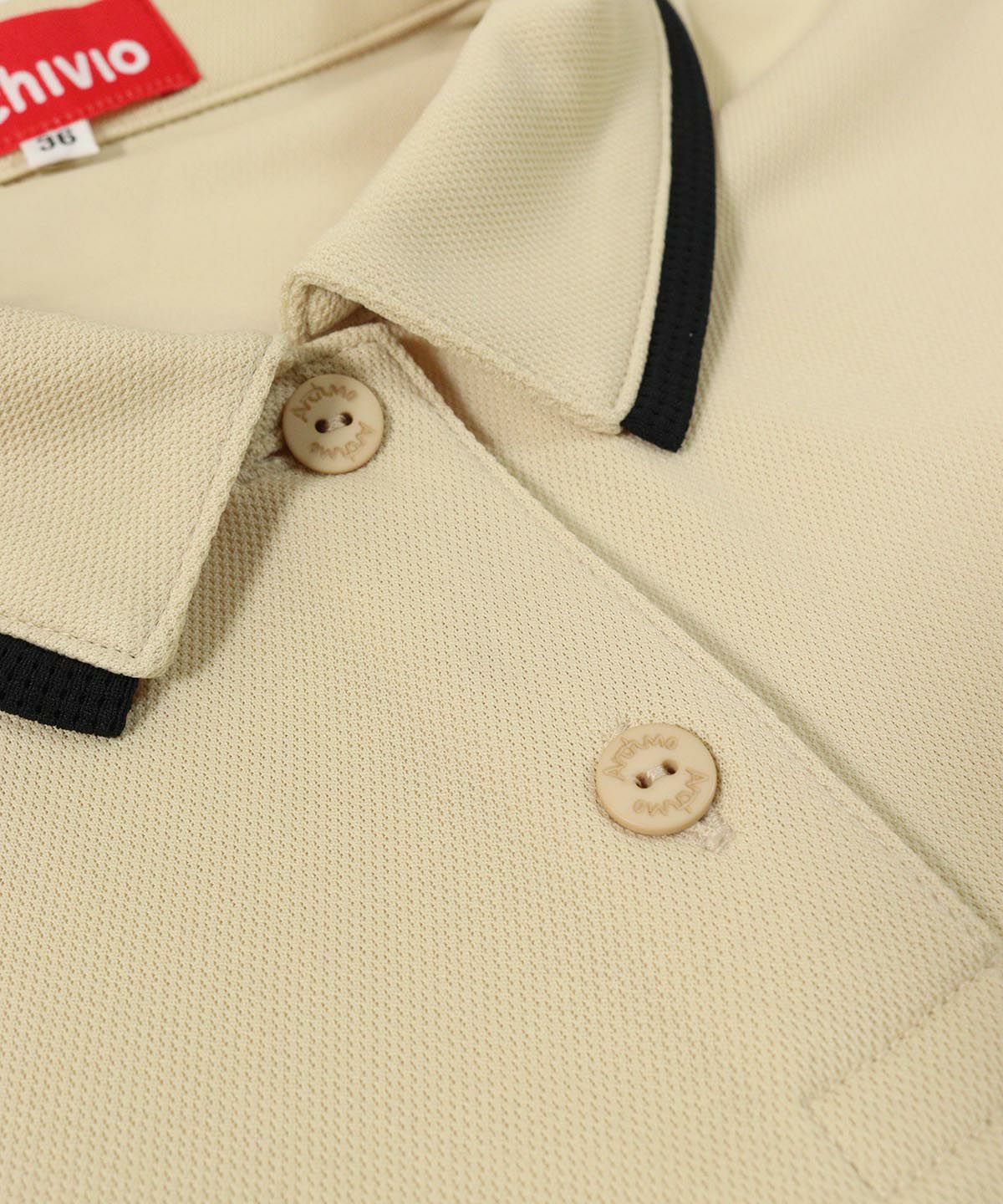 ボタンアップ(ベージュ)