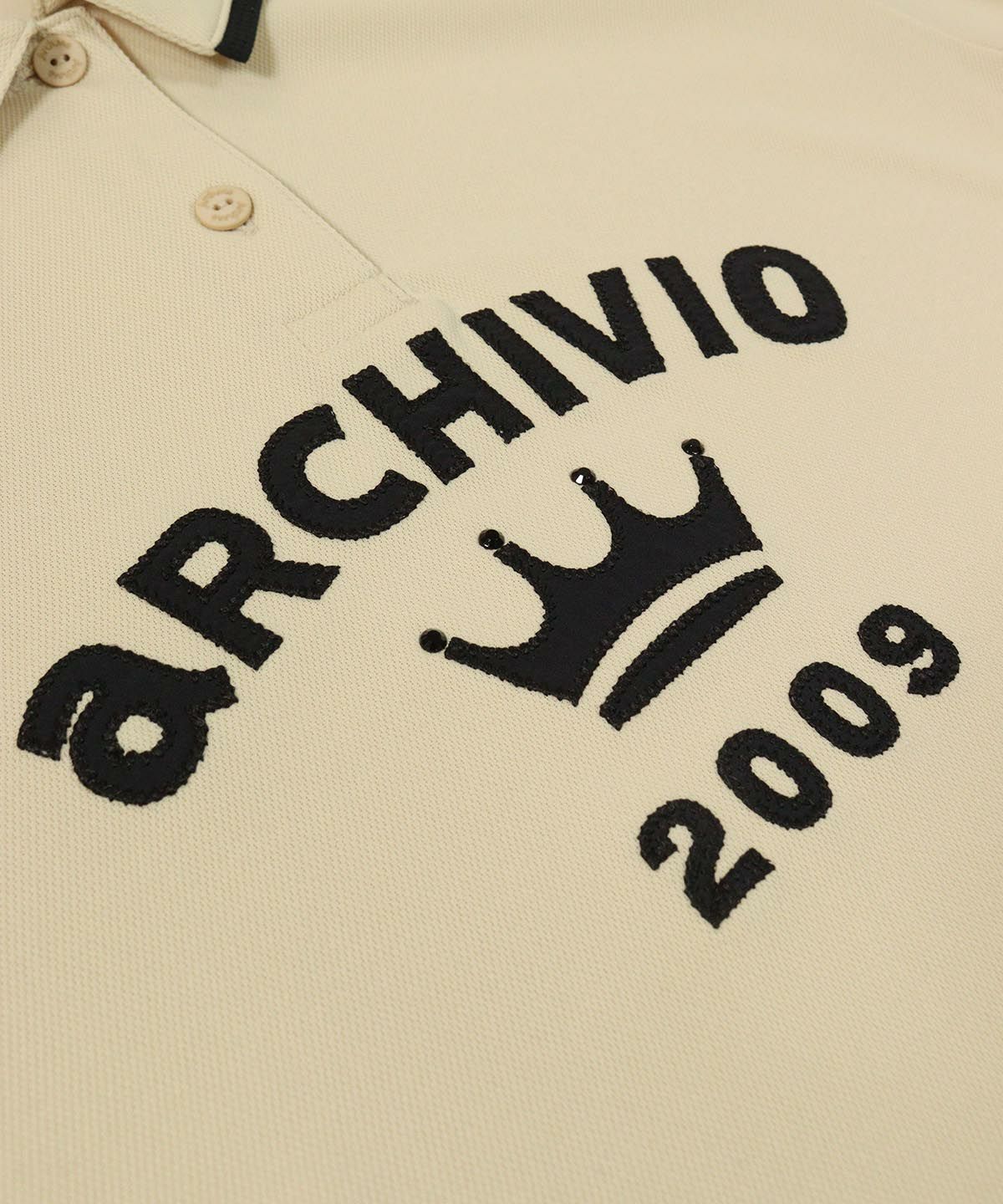 胸元デザインアップ(ベージュ)