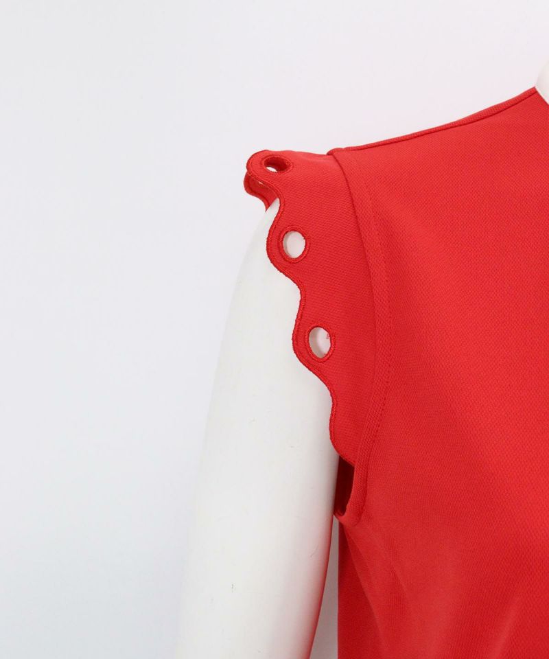 スカラップ袖UVプルオーバー|アルチビオ - ゴルフウェアや婦人服通販