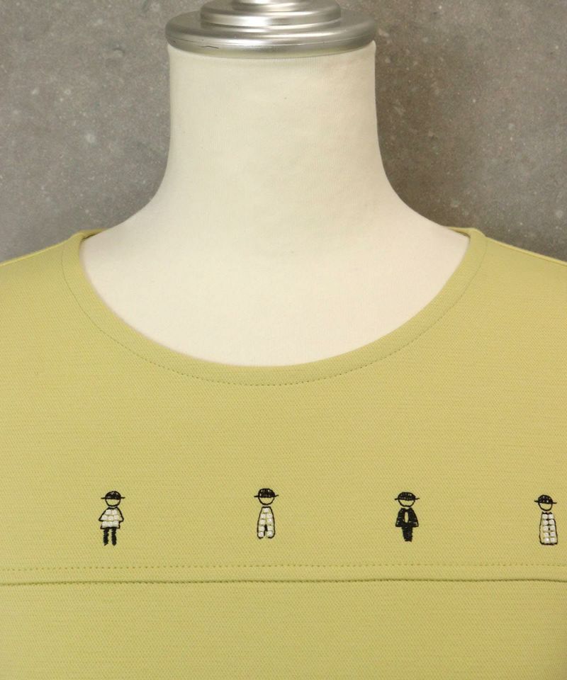 STUDIO PICONE(スタジオピッコーネ) /ハイネックニット ビーズ刺繍 ウール シルク カシミヤ 黒 ブラック 38