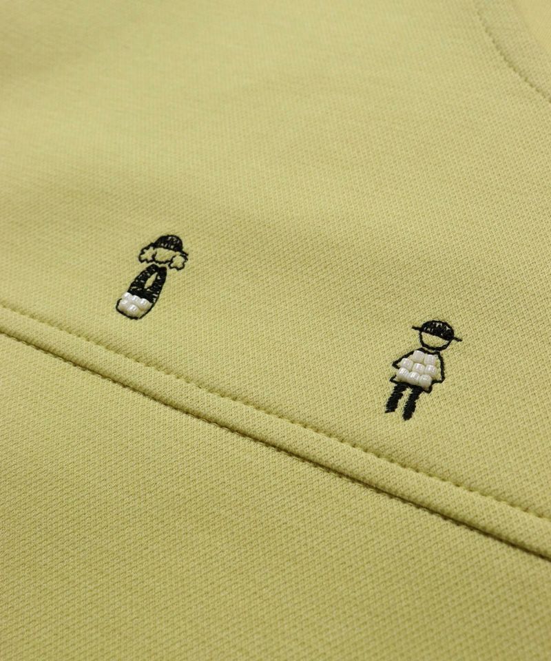STUDIO PICONE(スタジオピッコーネ) /ハイネックニット ビーズ刺繍 ウール混刺繍襟ジャケット|スタジオピッコーネ-アウトレット