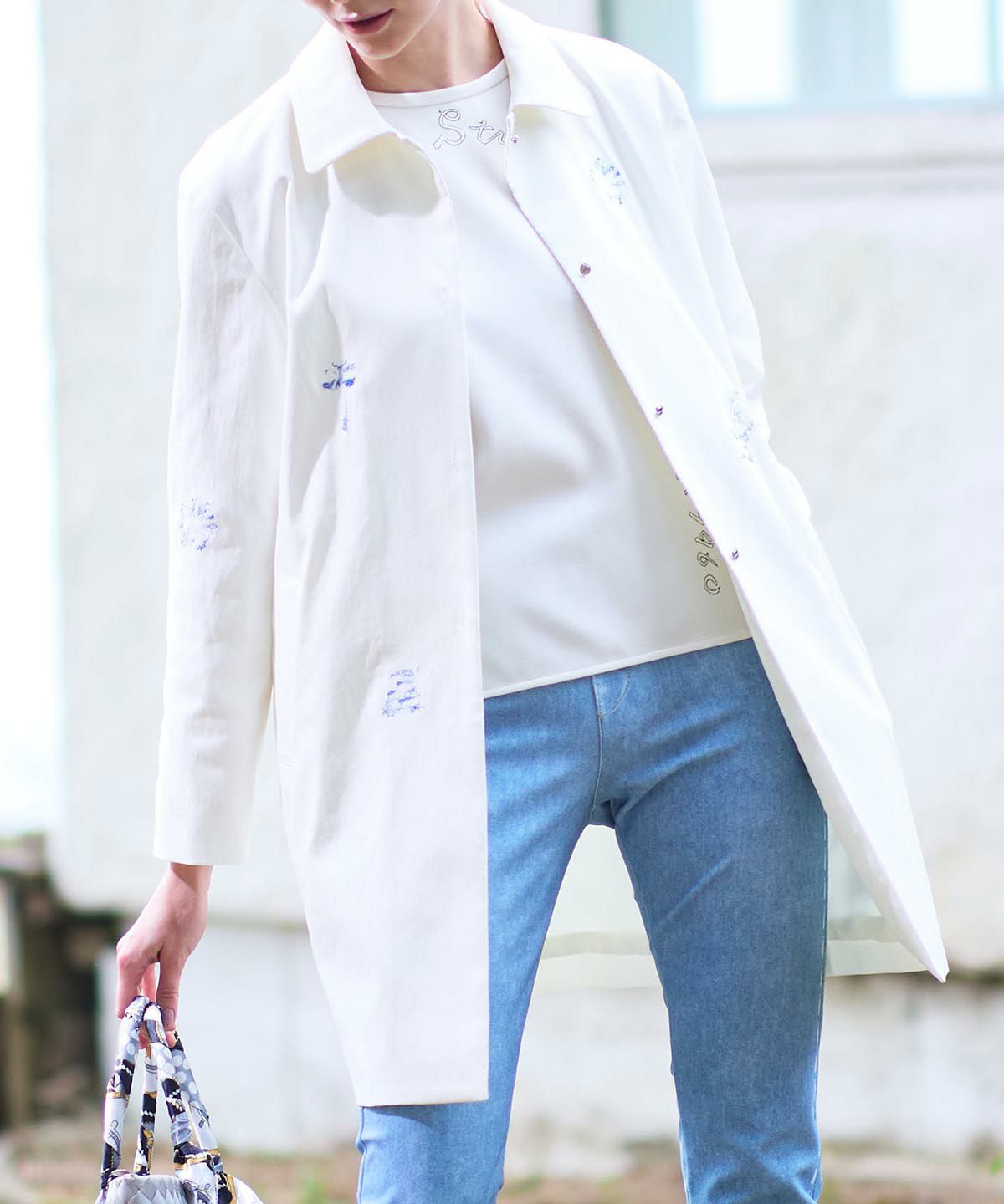 モデル着用画像（ホワイト）