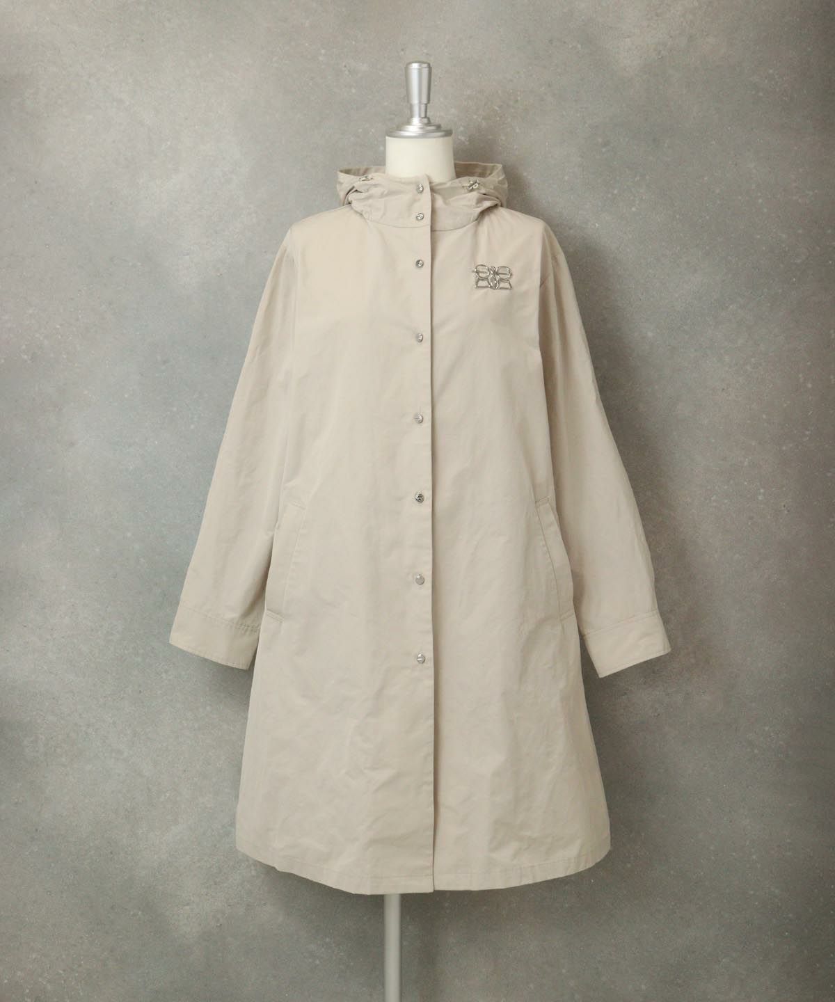 バックドロストコート(ベージュ)