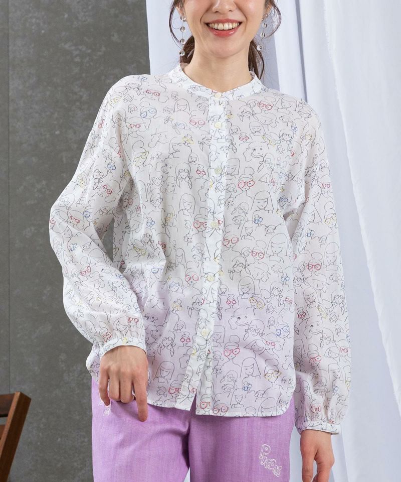 美品✨定価4万 スタジオピッコーネ 布帛 シャツ 女の子 40 美品✨定価4万 スタジオピッコーネ 布帛 シャツ 女の子 40