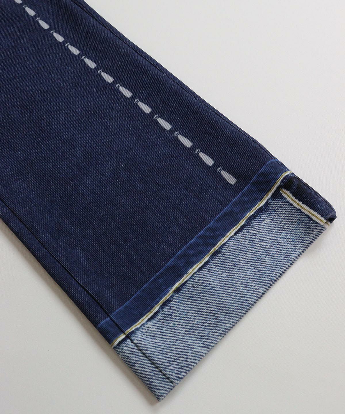 裾のプリント（ネイビー）