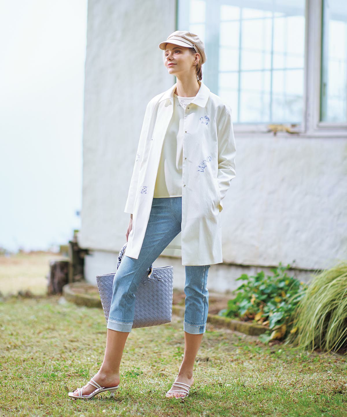 モデル着用画像（ライトブルー）