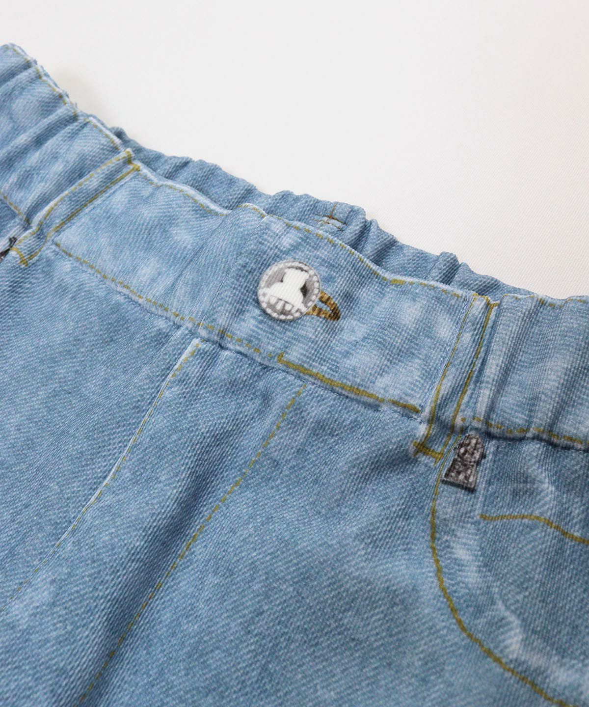 ウエスト部分（ライトブルー）