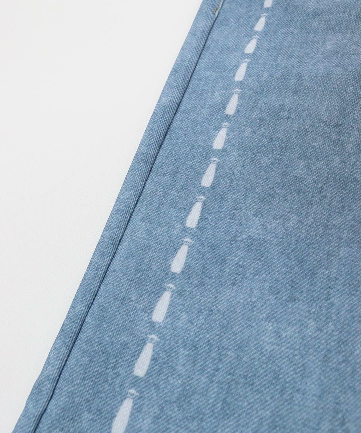 ステッチ部分（ライトブルー）