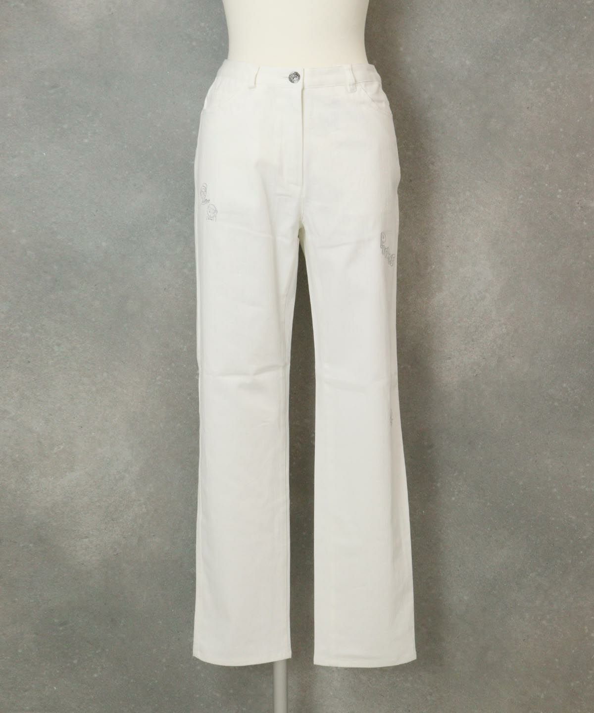 キャラクター刺繍（ホワイト）