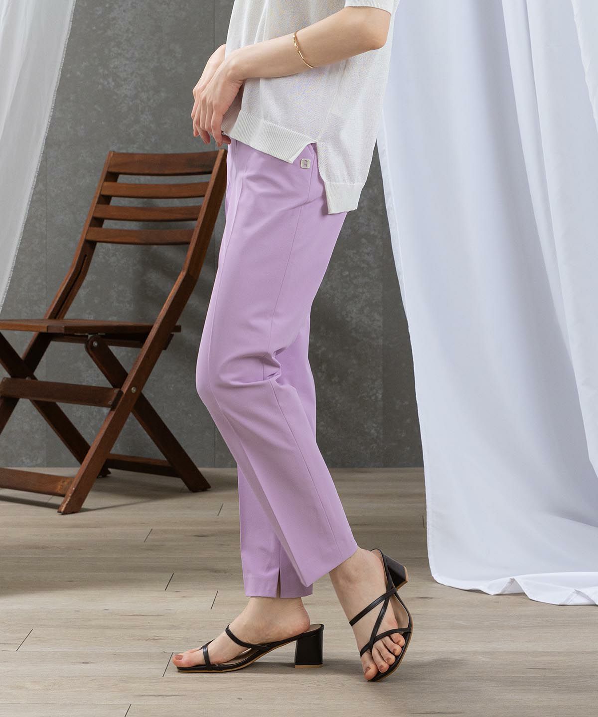 モデル着用画像(ライトパープル)