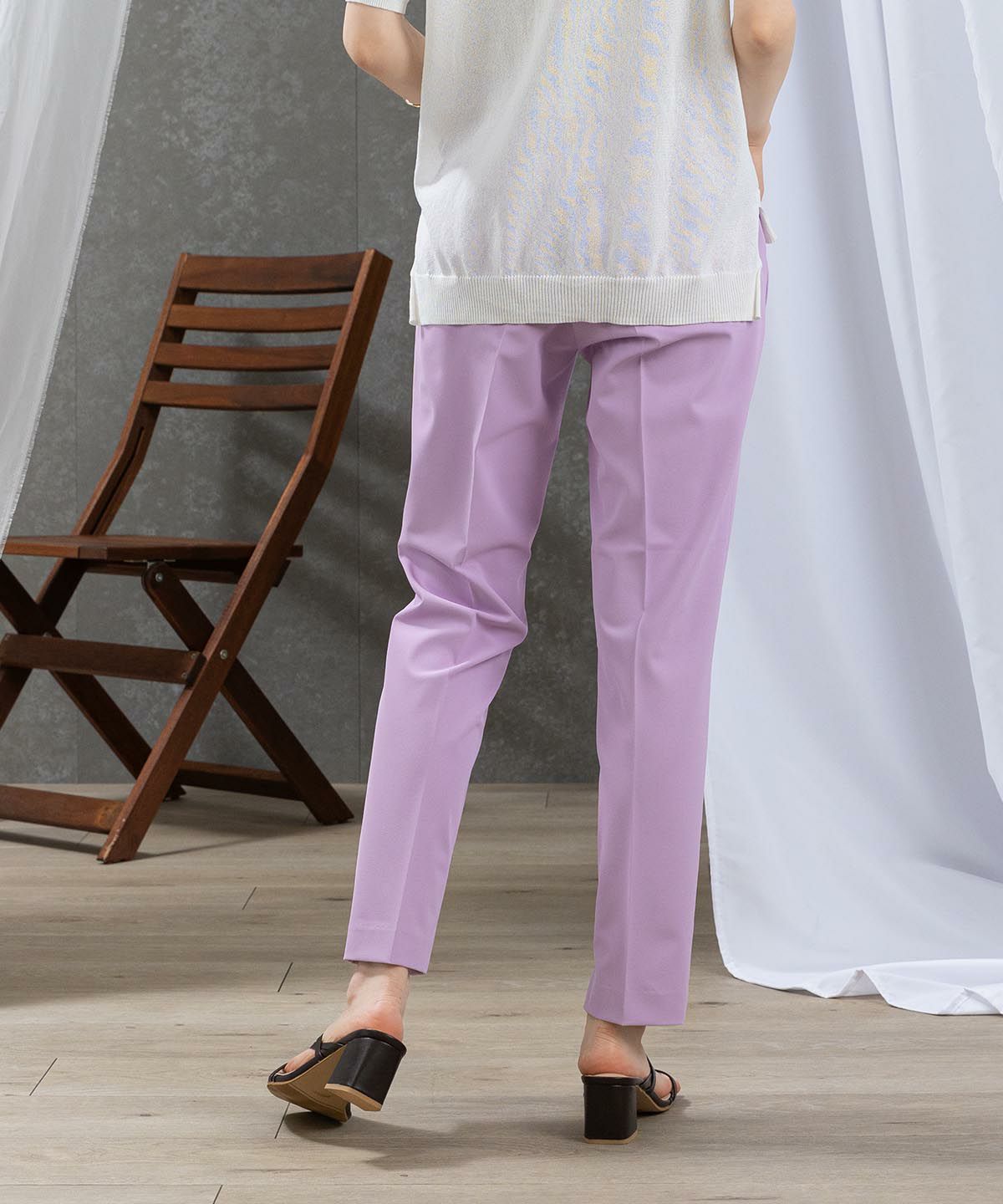 モデル着用画像(ライトパープル)