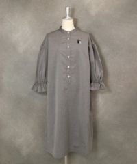 シェルボタン（グレー）