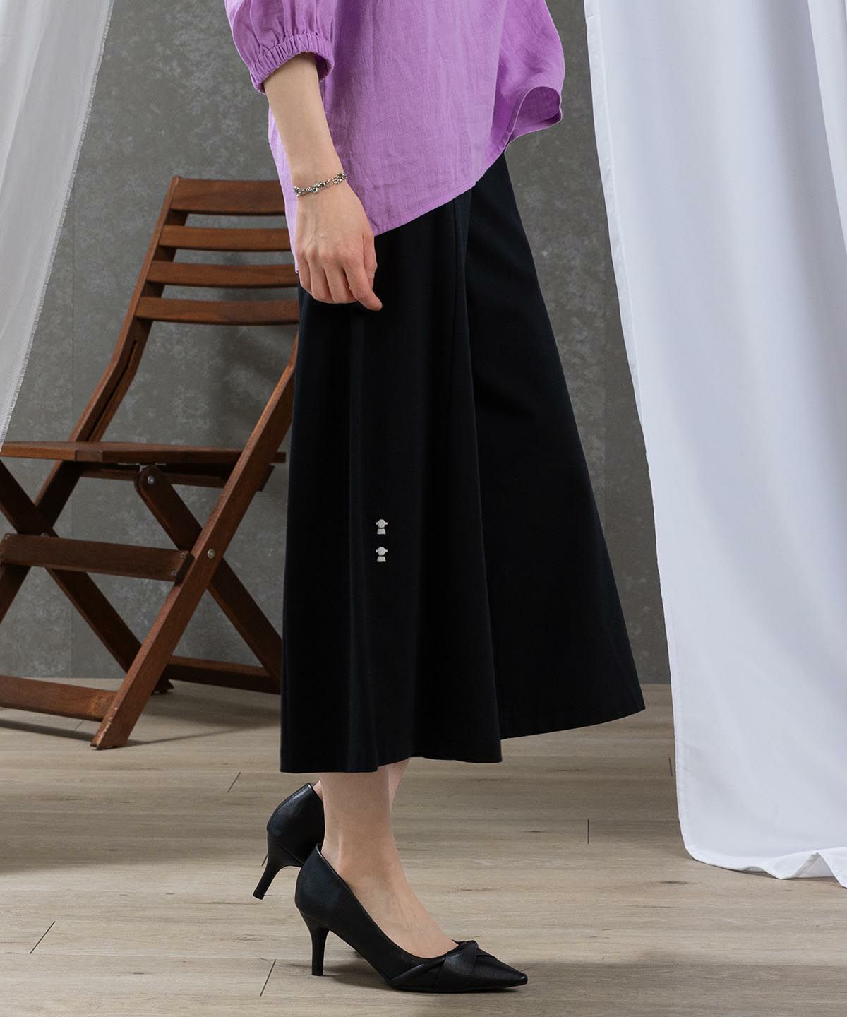 モデル着用画像（ブラック）