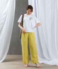 モデル着用画像（イエロー）