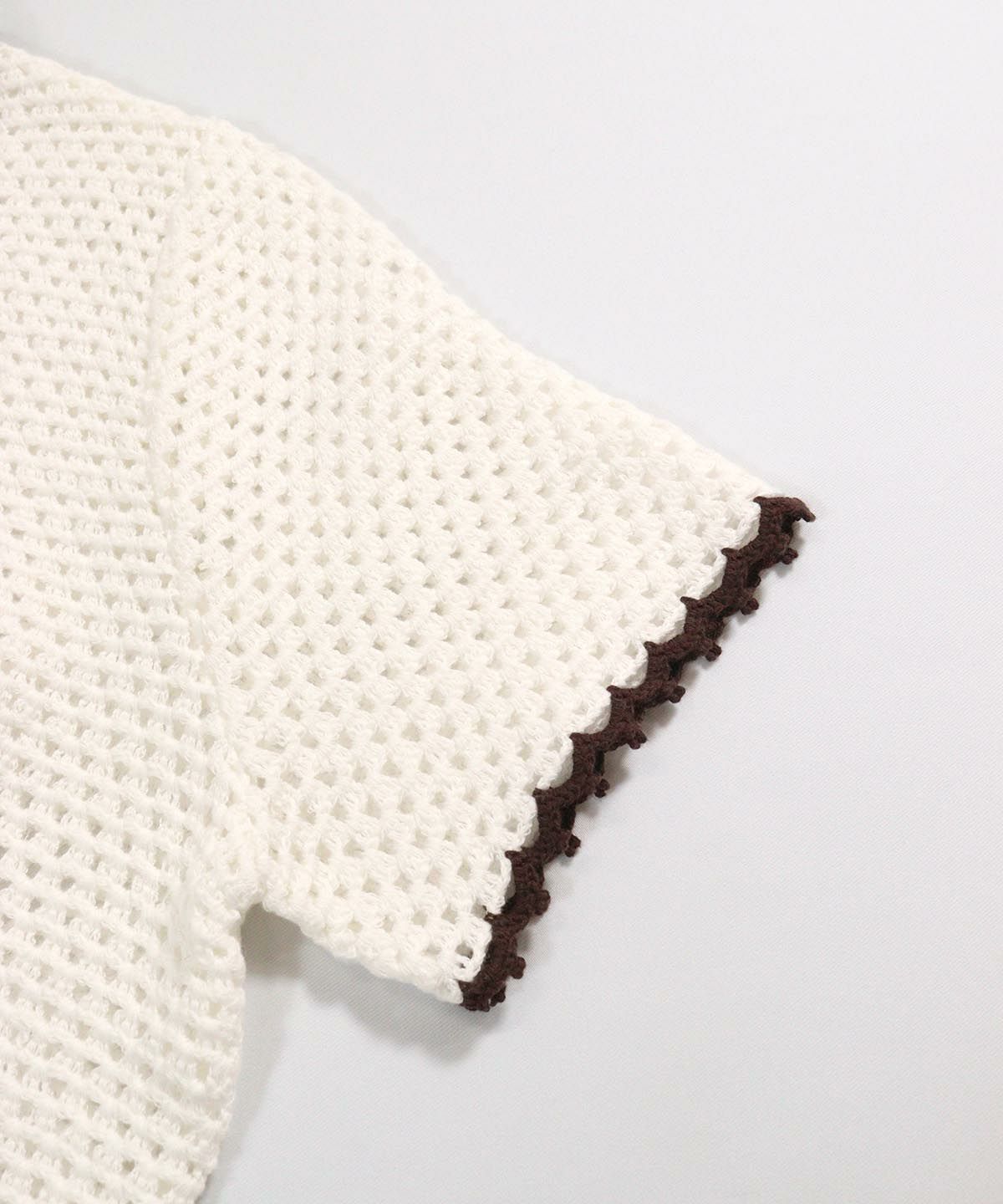 袖口部分（ホワイト）