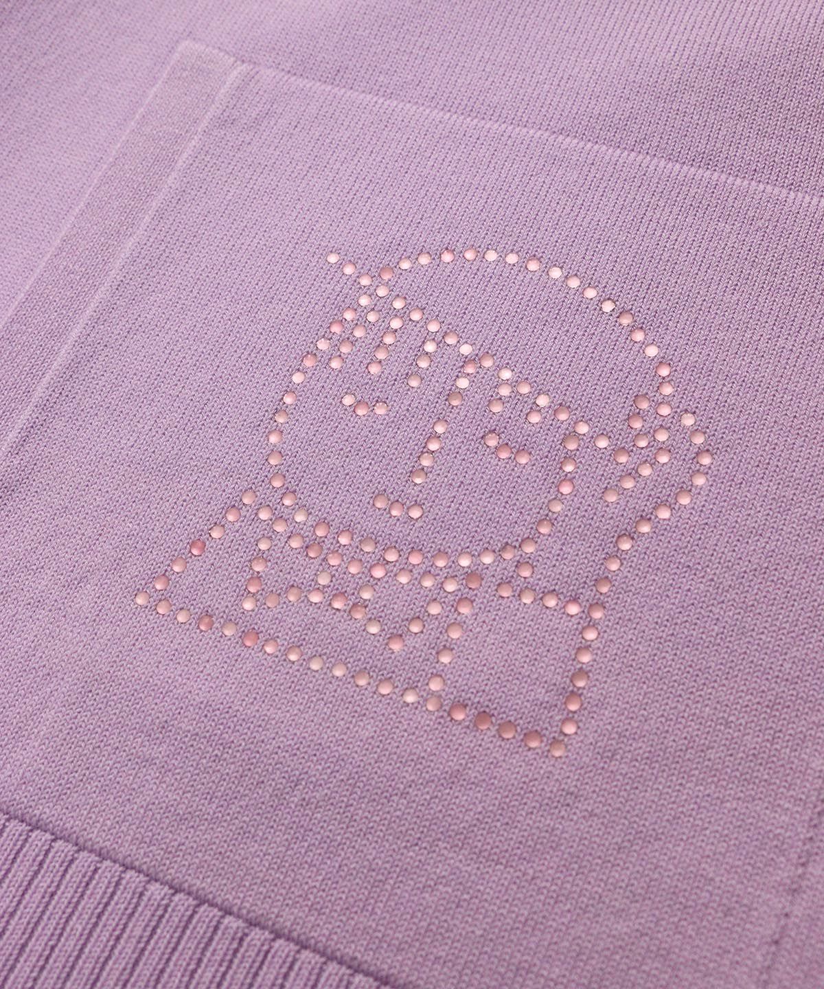 デザイン部分（ライトパープル）