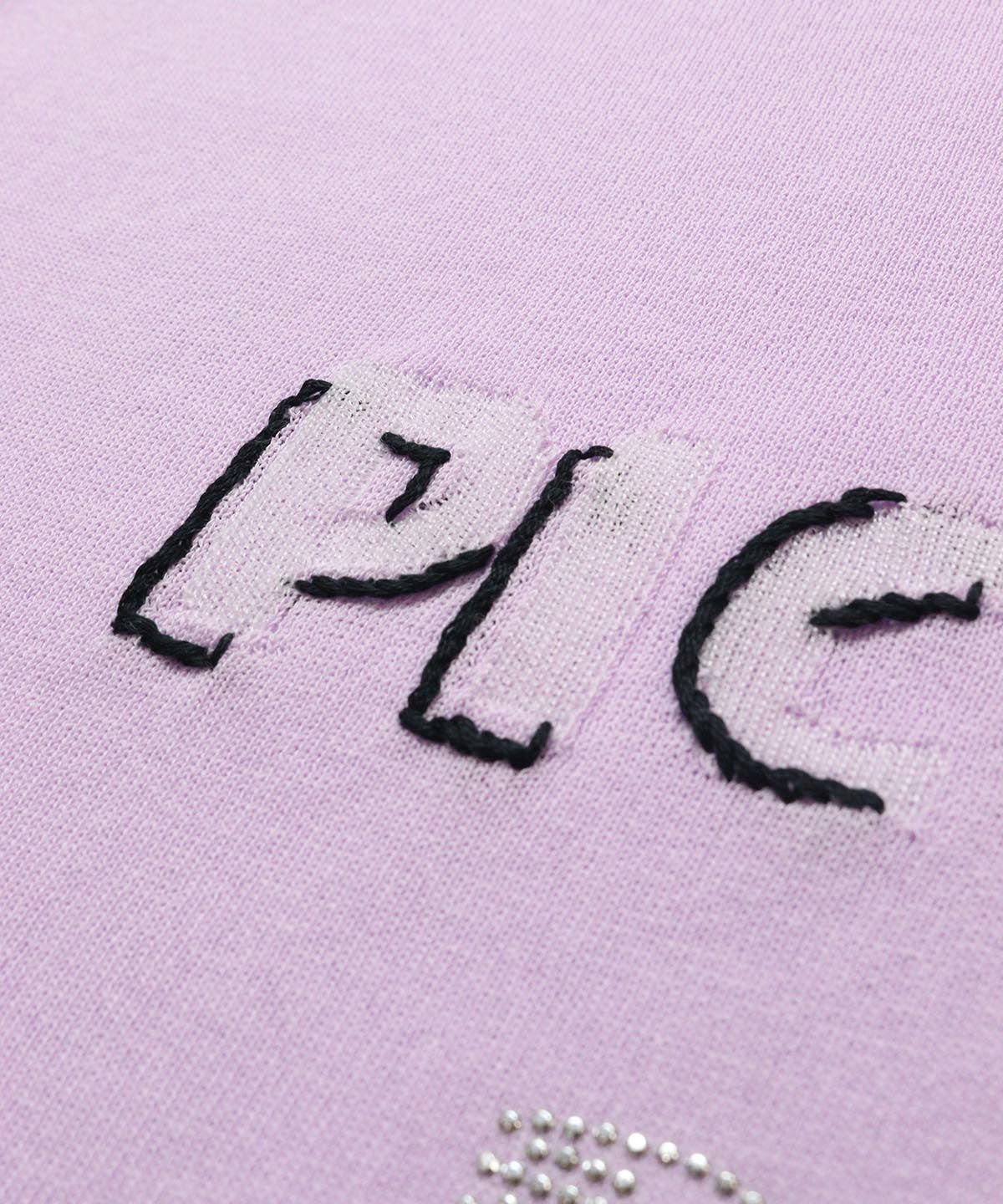 デザイン部分（ライトパープル）