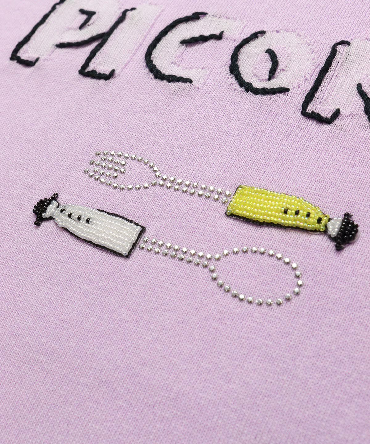 デザイン部分（ライトパープル）