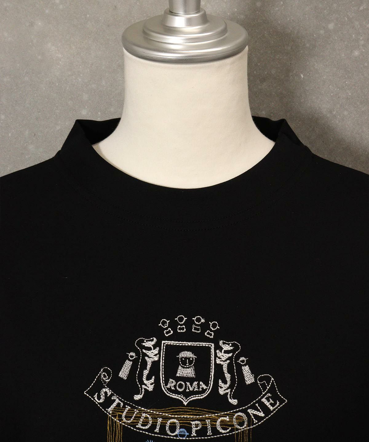 首元部分(ブラック)