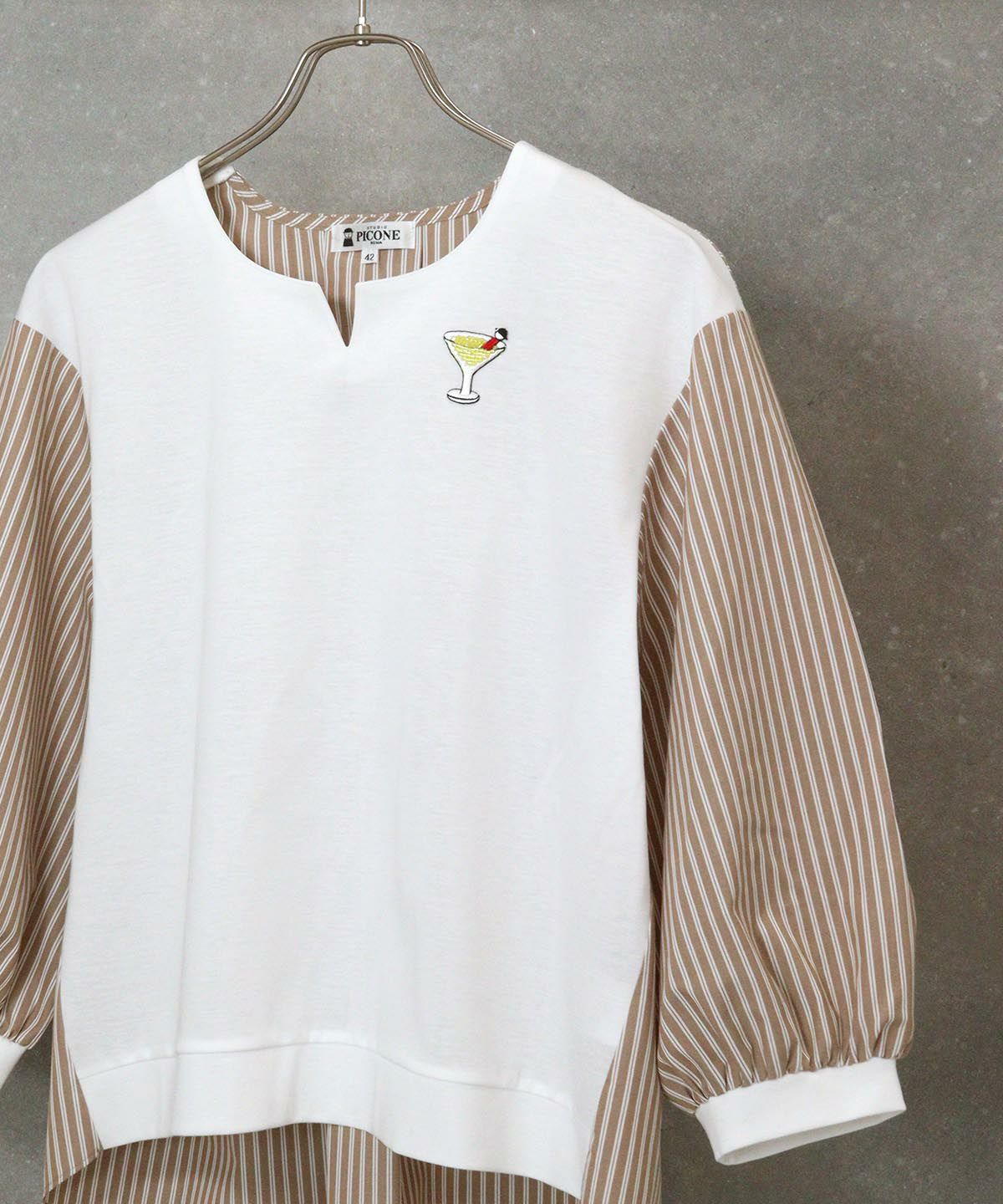 ホワイト×キャメル