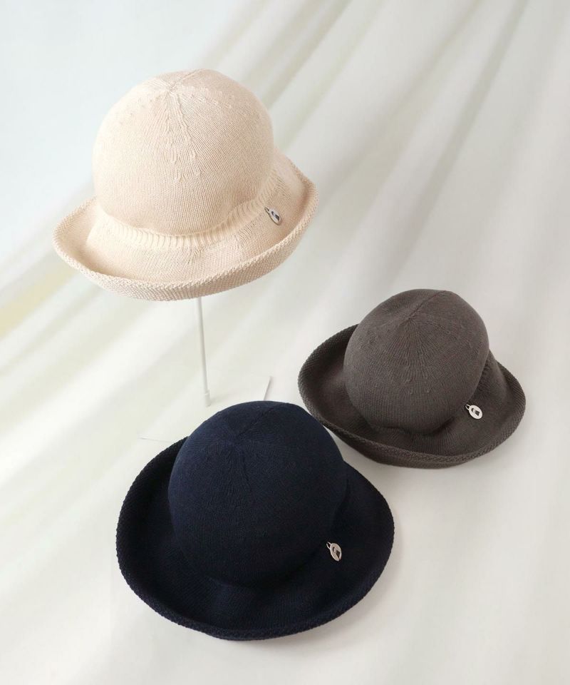 コットン混ボーラーハット|スタジオピッコーネ - ゴルフウェアや婦人服通販