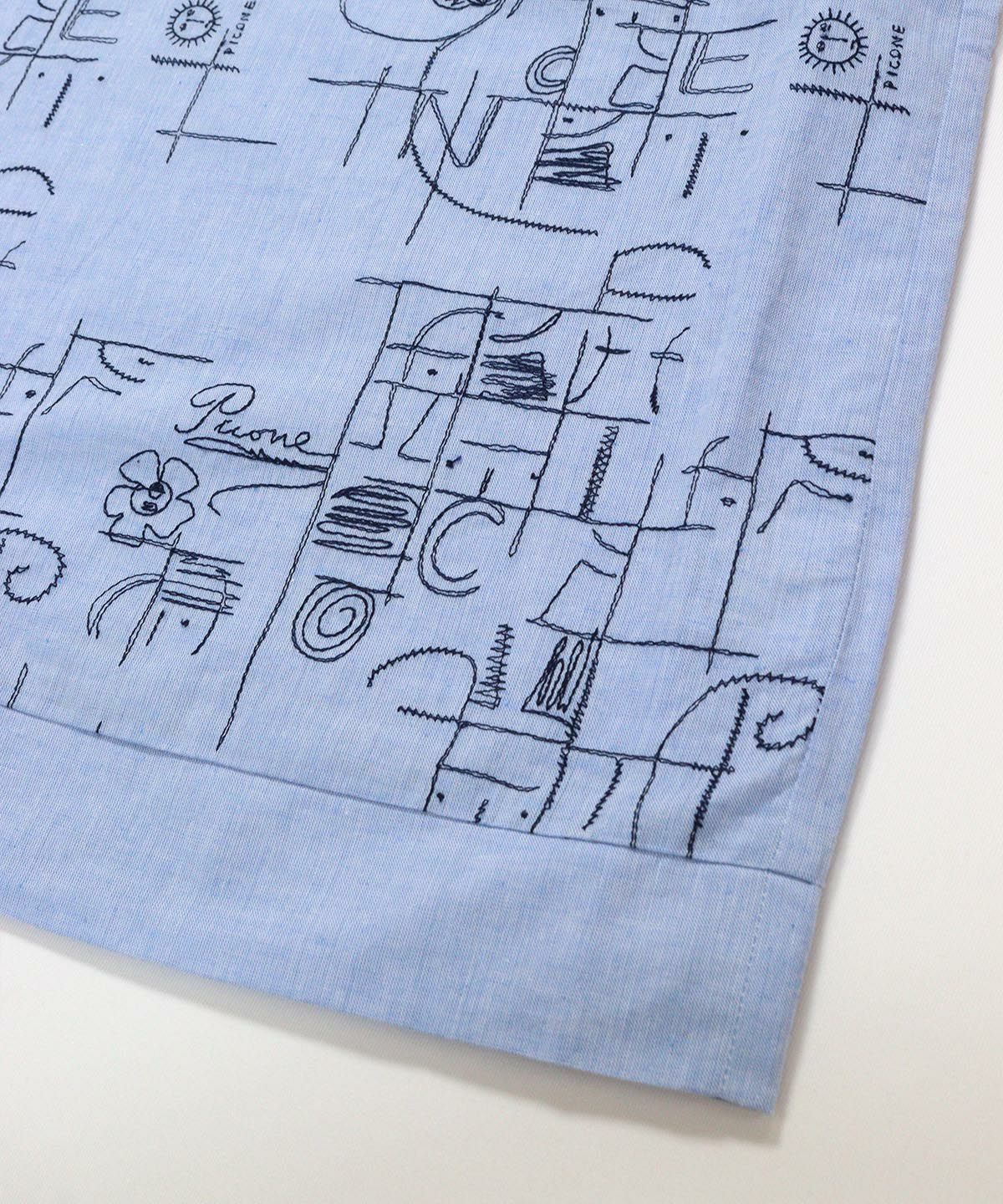 裾部分（ブルー）