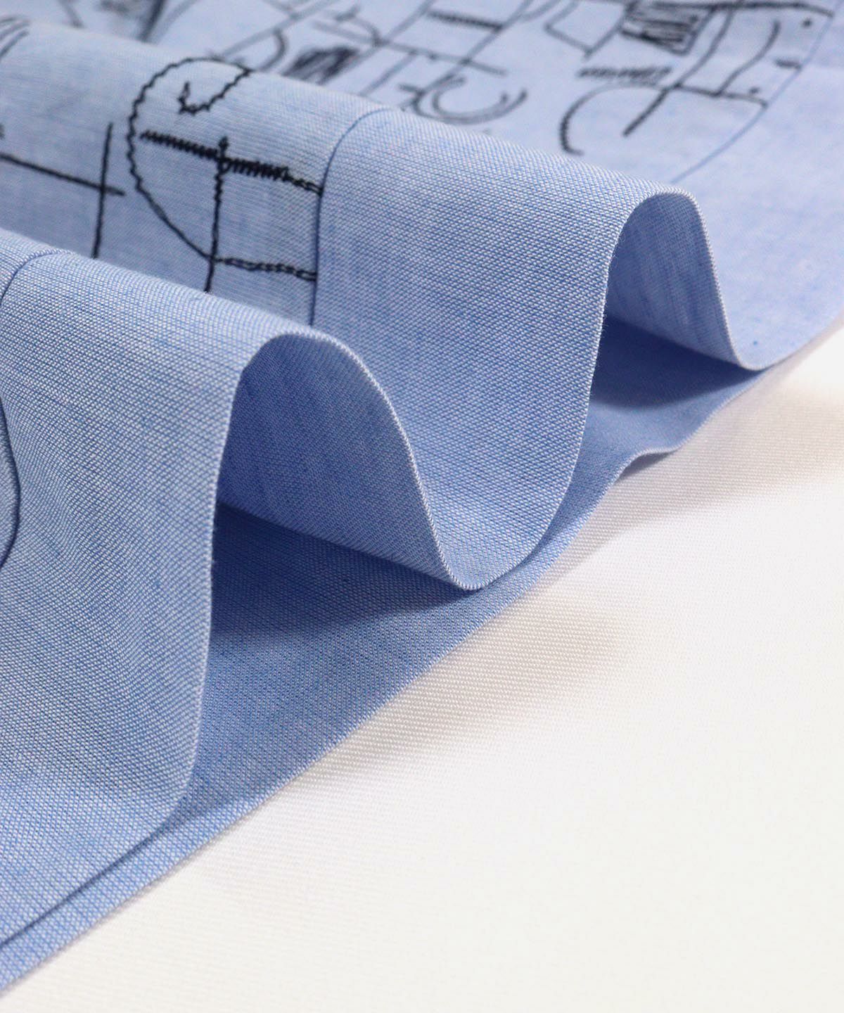 生地感（ブルー）