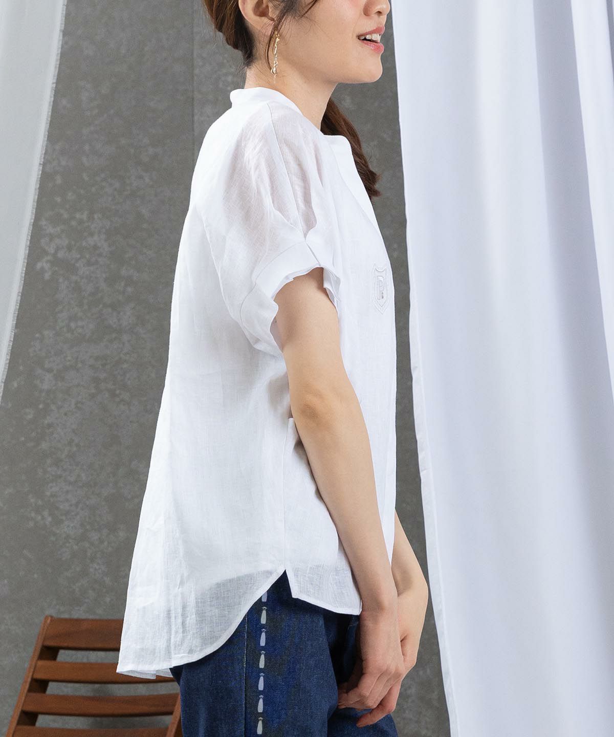 モデル着用画像（ホワイト）