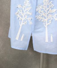 裾アップ(ブルー)