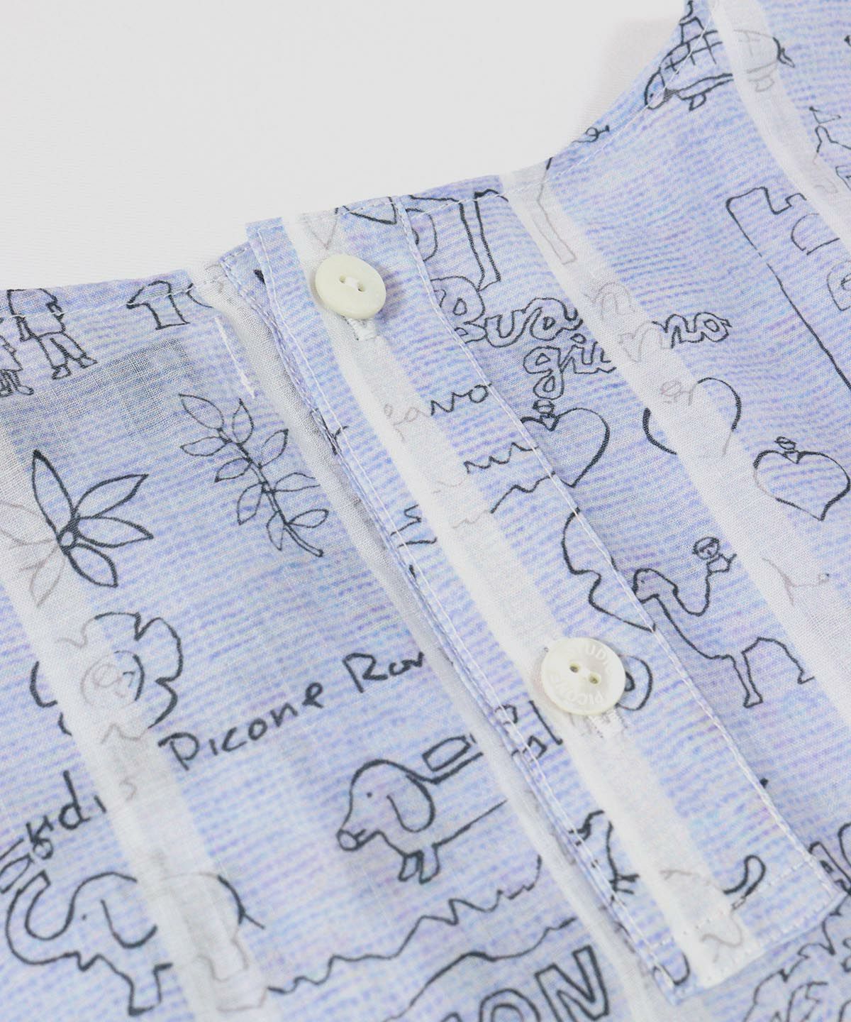 ボタン部分（ブルー）