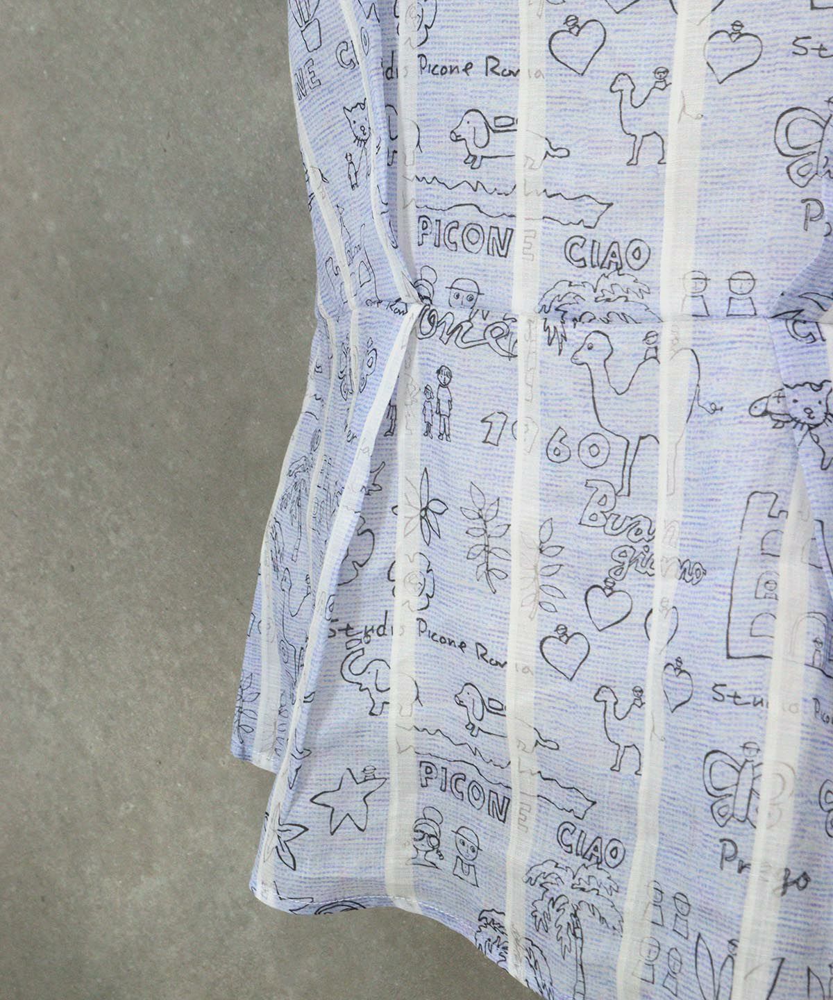 裾部分（ブルー）