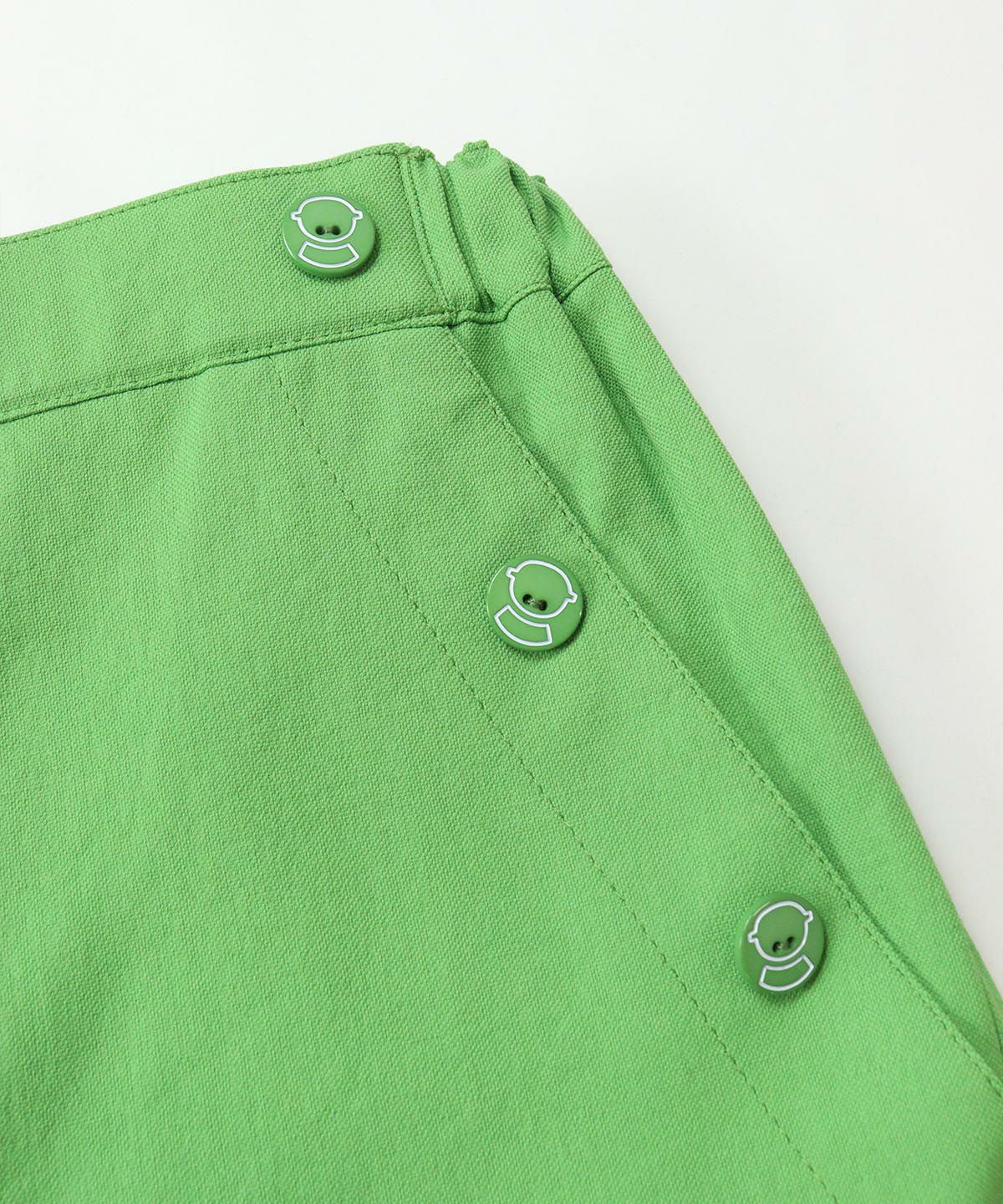 ポケット部分（グリーン）