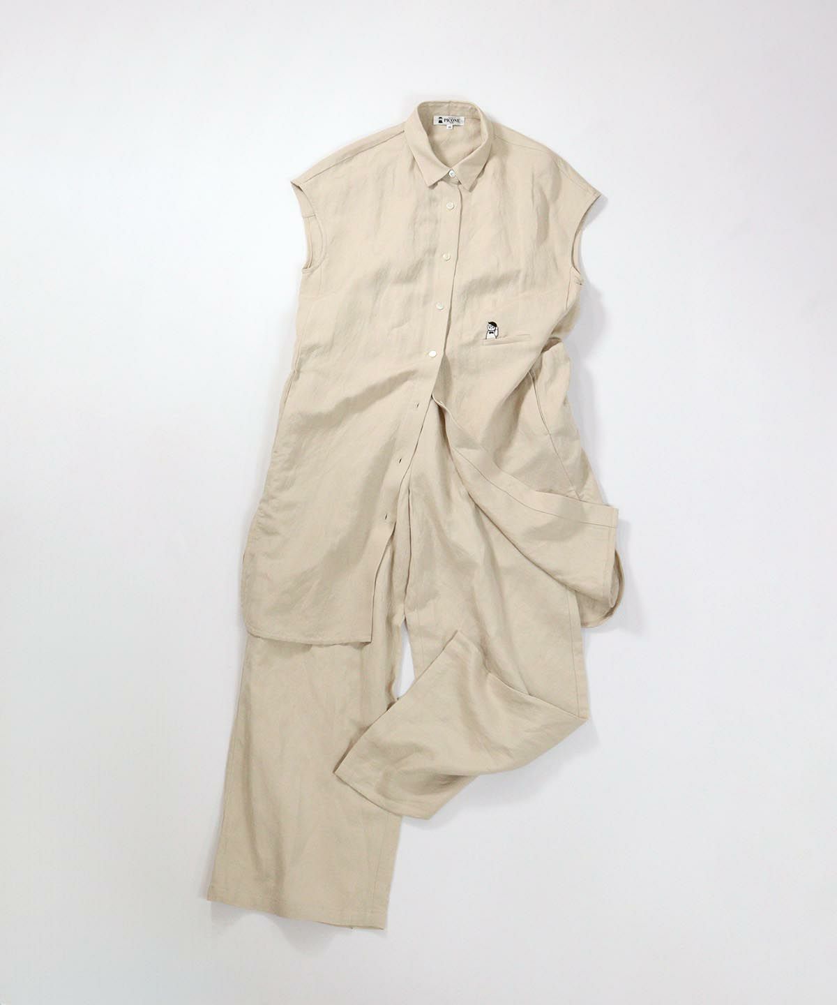 コーディネート画像(ベージュ)