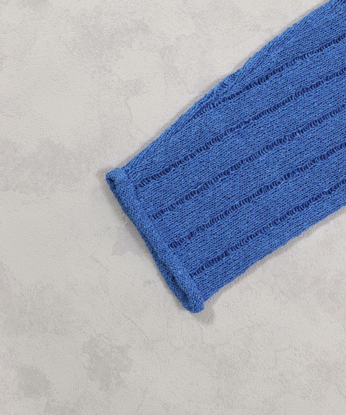 袖部分（ブルー）