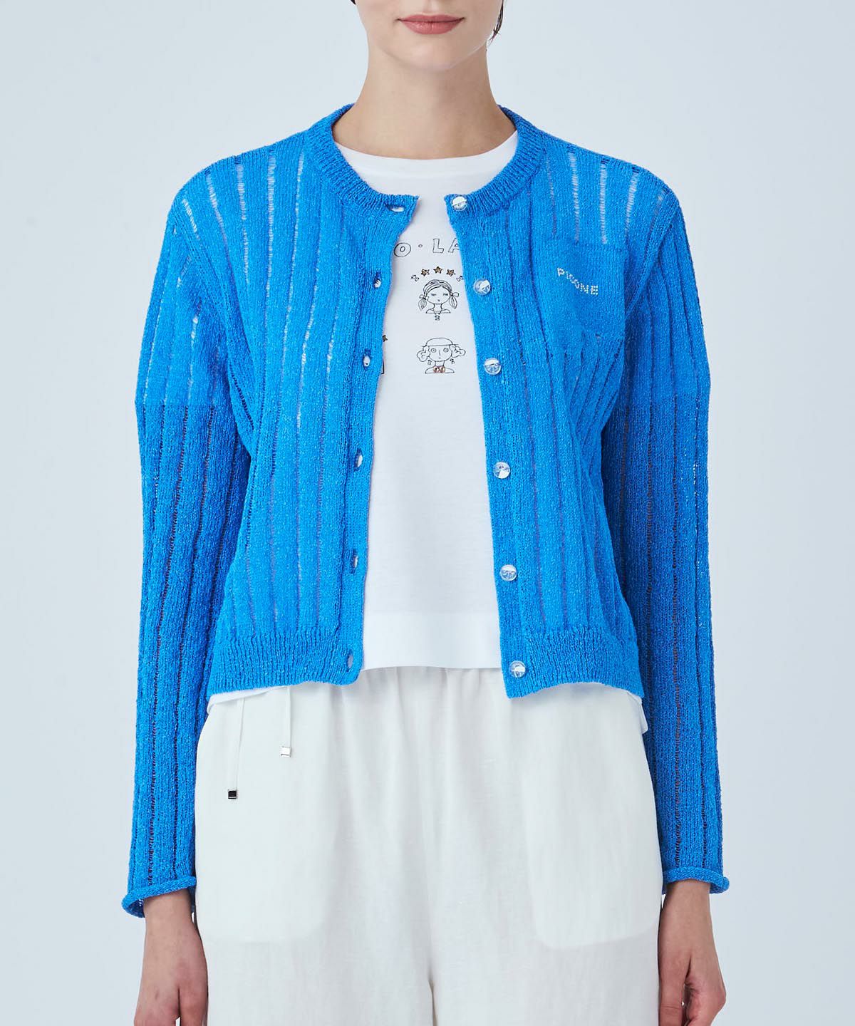 モデル着用画像（ブルー）