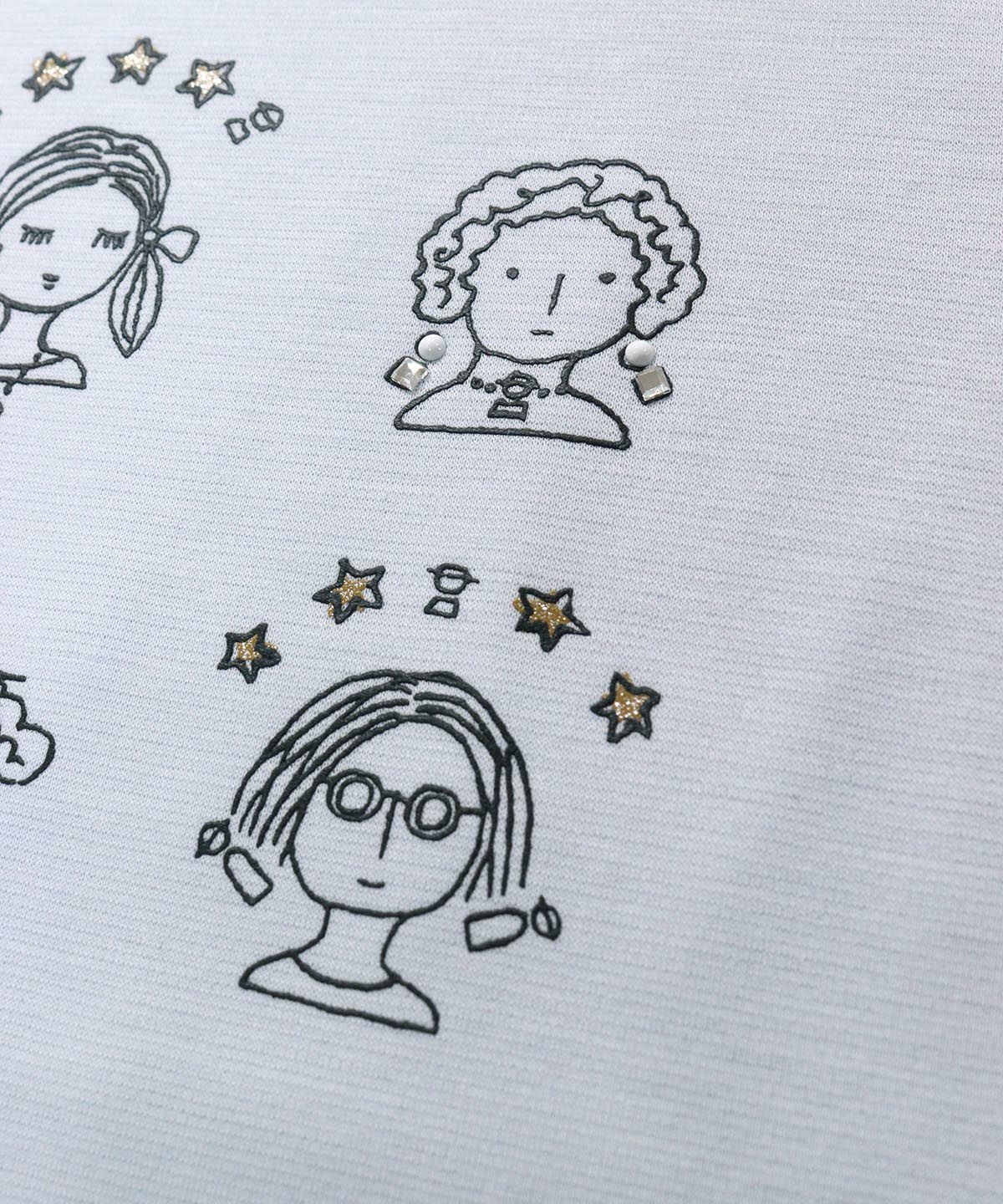 デザイン部分（ライトブルー）