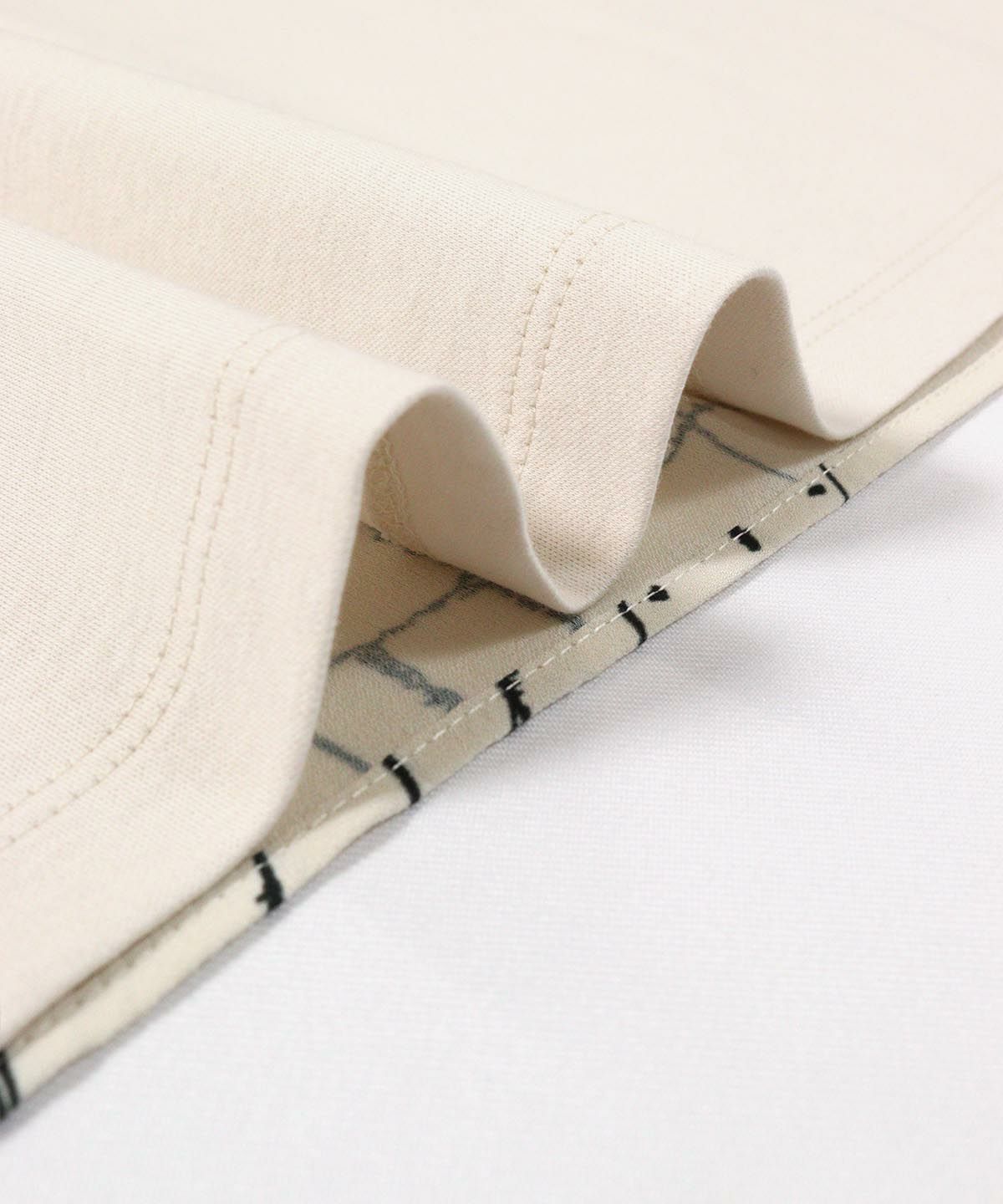 生地感裏（ベージュ）