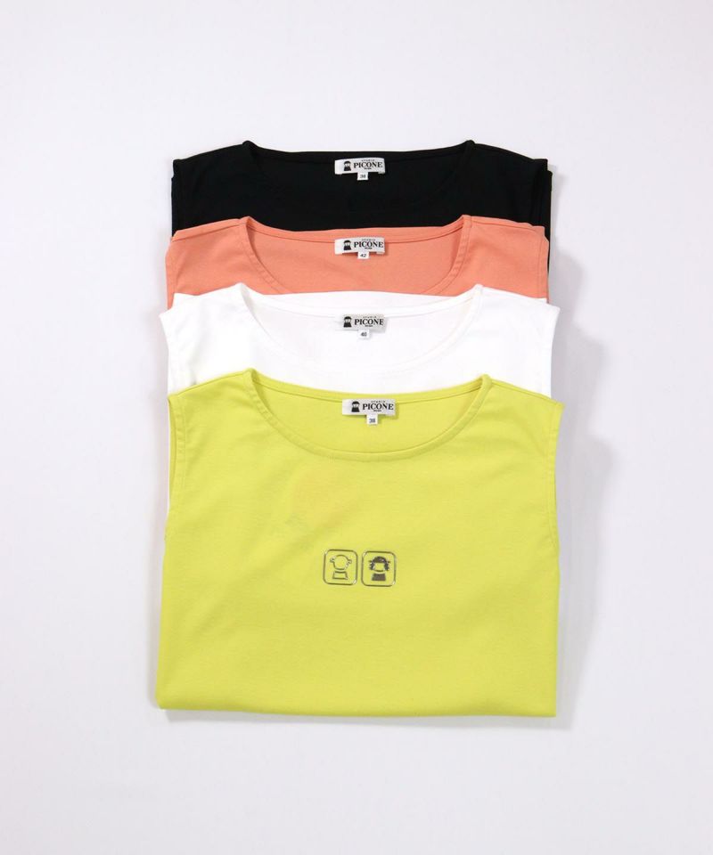 UV冷感ポイントノースリトップス|スタジオピッコーネ - ゴルフウェアや