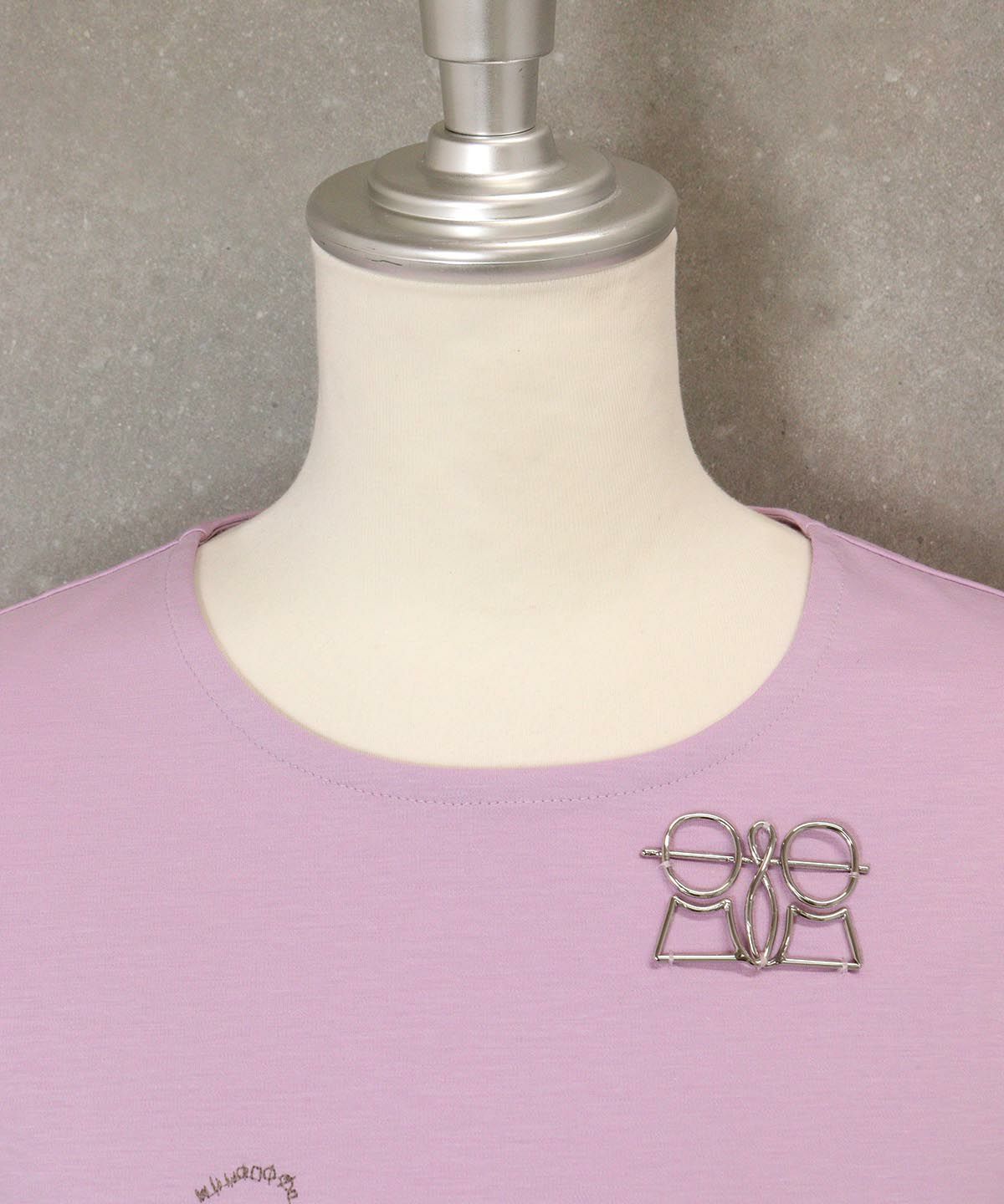 首元アップ(ライトパープル)