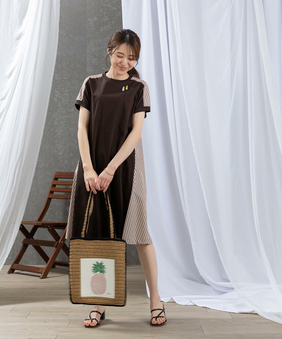 モデル着用画像（パイナップル）