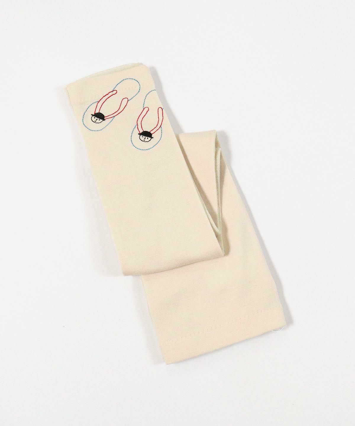 メッシュ切替UVアームカバー(ベージュ)