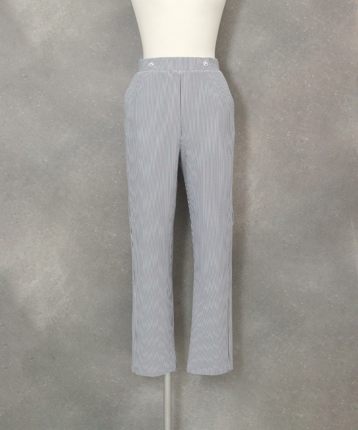 サッカーストライプ速乾パンツ(ネイビー)