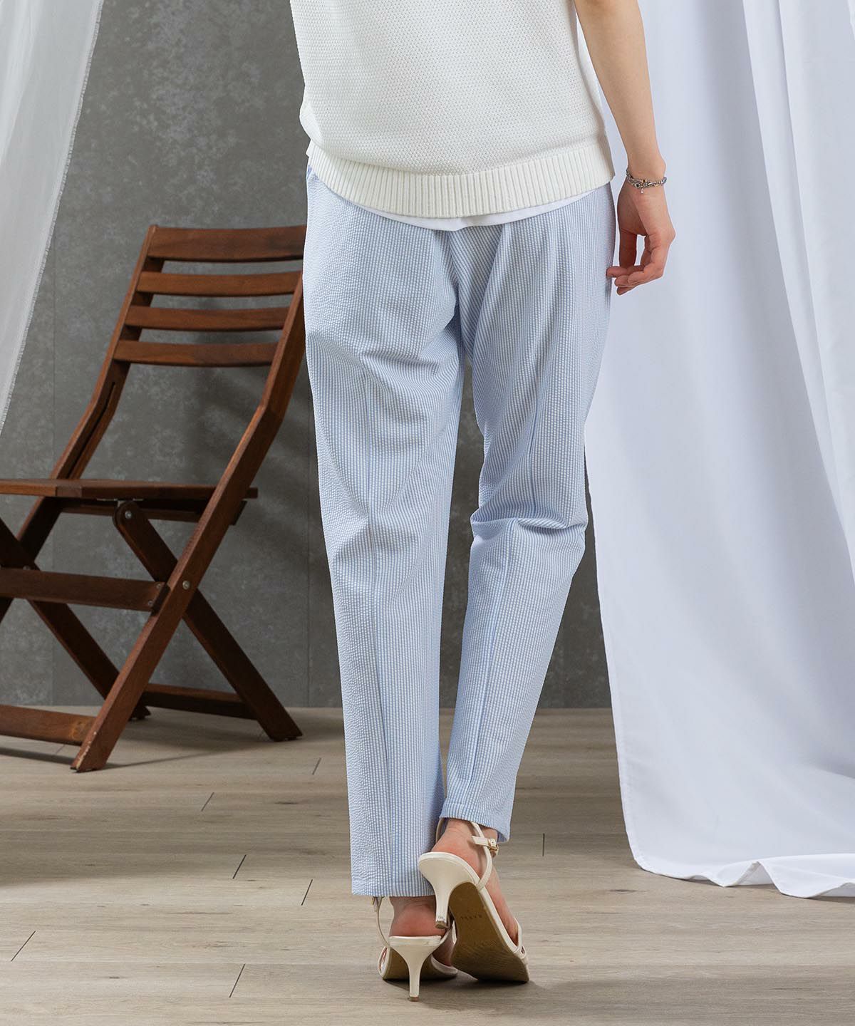 モデル着用画像(ブルー)