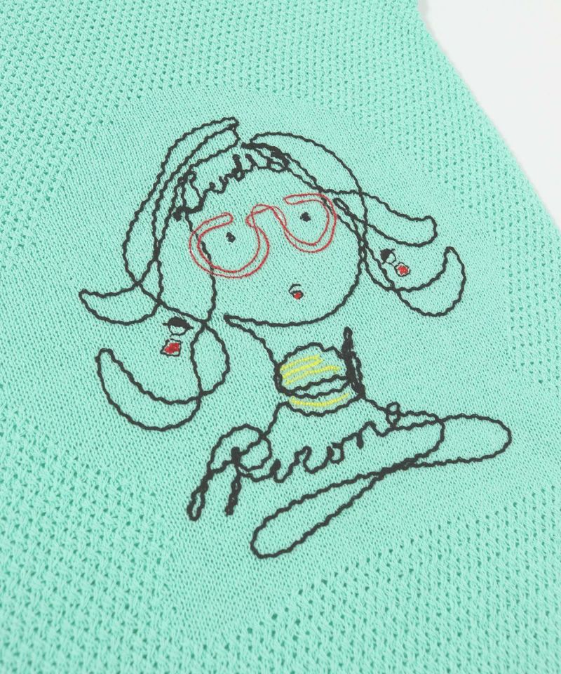 スタジオピッコーネ ビーズ刺繍アンサンブル ブラウン サイズ38*CD1272