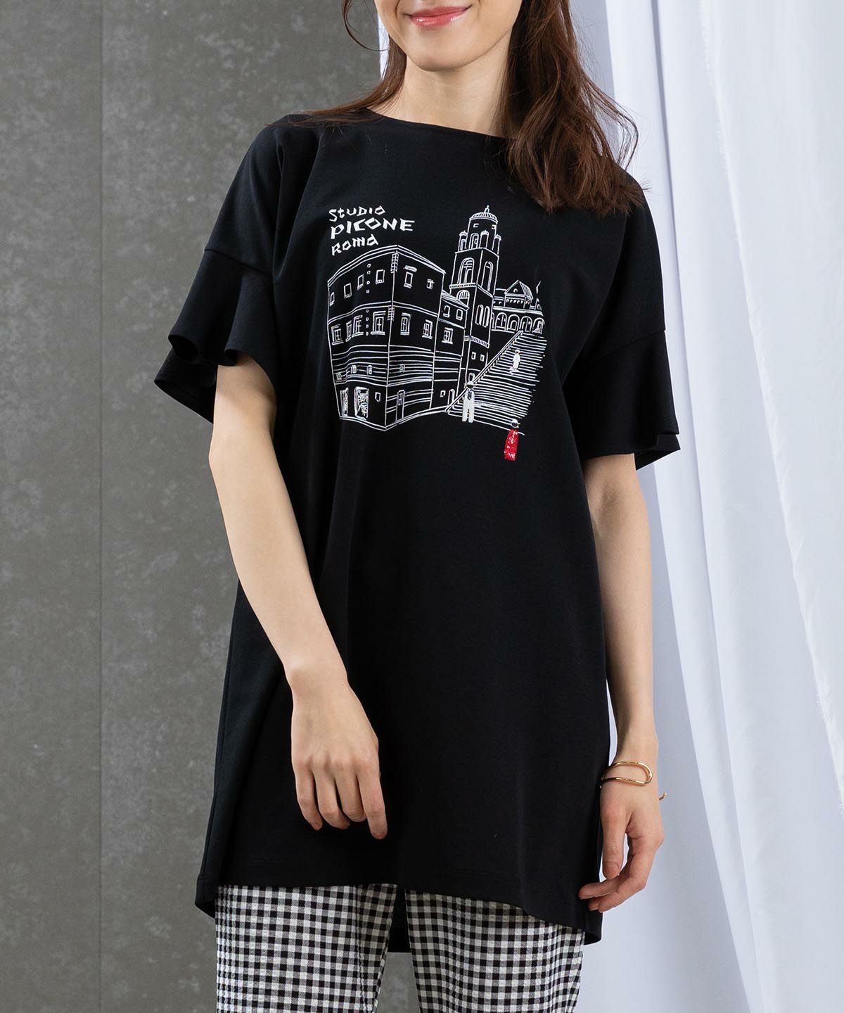 モデル着用画像(ブラック)