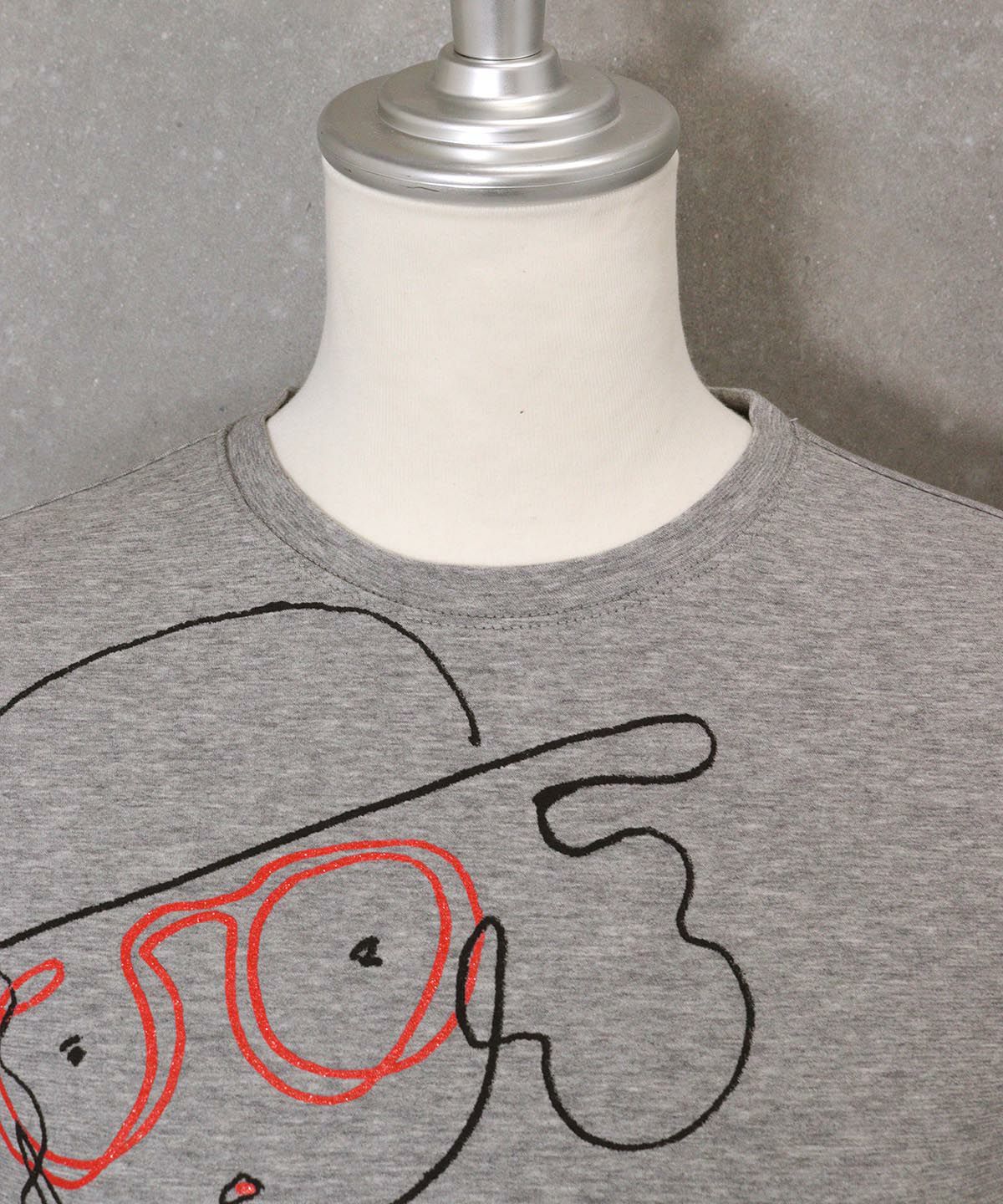 首元(ライトグレー)