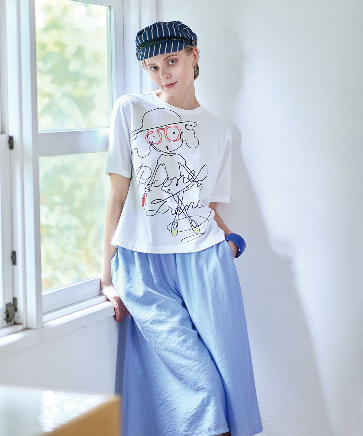 モデル着用画像(ホワイト)